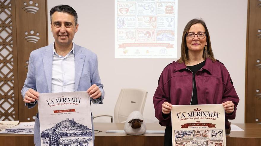 Cabeza del Buey estrena 'La Merinada' para reivindicar su tradición pastoril