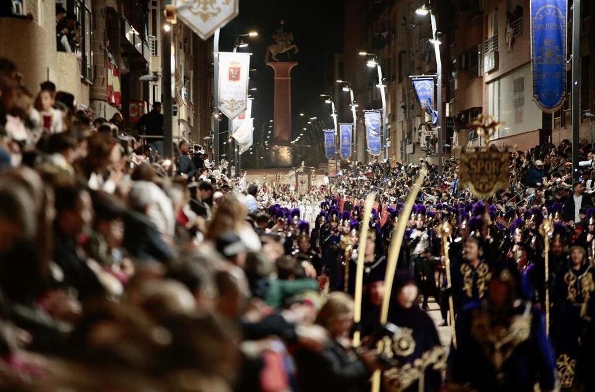 Palcos de Semana Santa en Lorca.