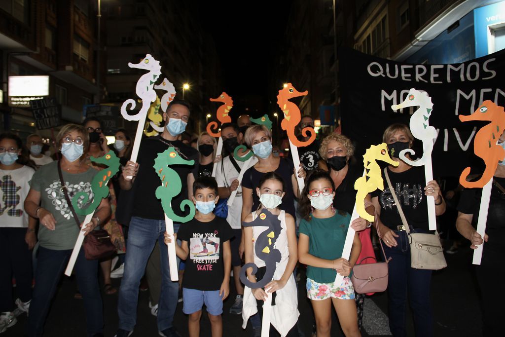 Manifestación por el Mar Menor en Murcia