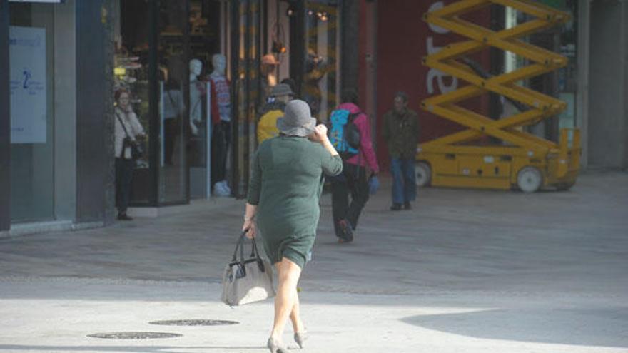 Día ventoso y otoñal en A Coruña. / V.Echave