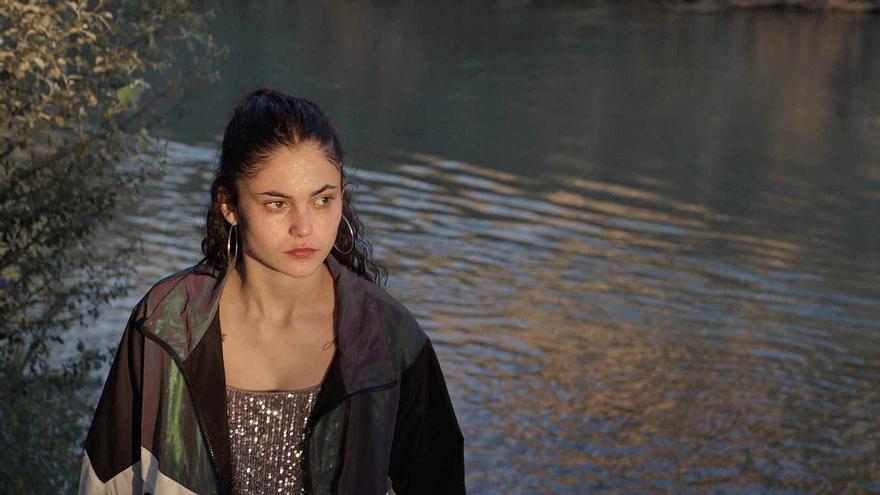 Luna Pamies en el rodaje de la película &#039;El Agua&#039;.