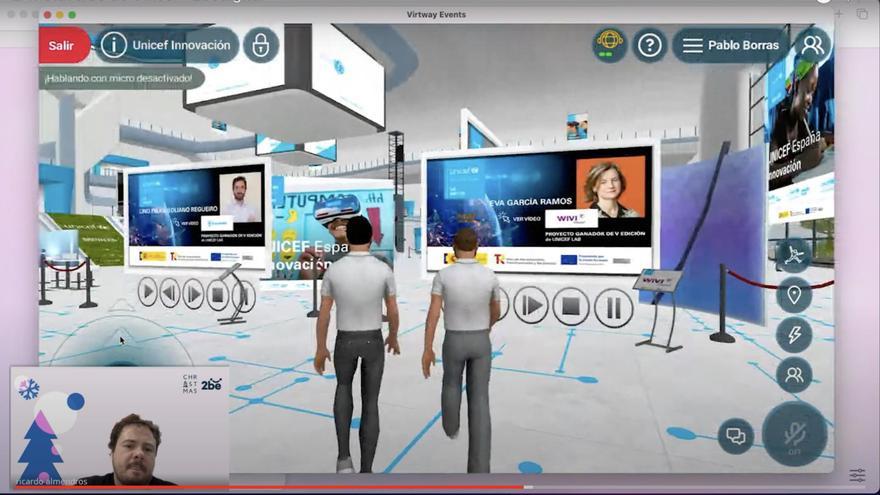 La santiaguesa 2bedigital crea el metaverso de Unicef España para llegar a la generación Alfa