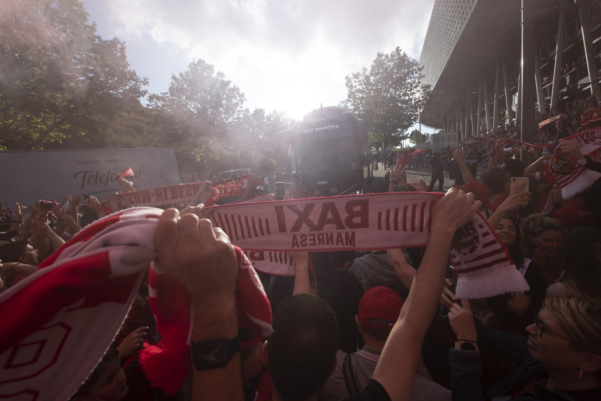 La festa prèvia al partit entre el Baxi i el Ludwigsburg