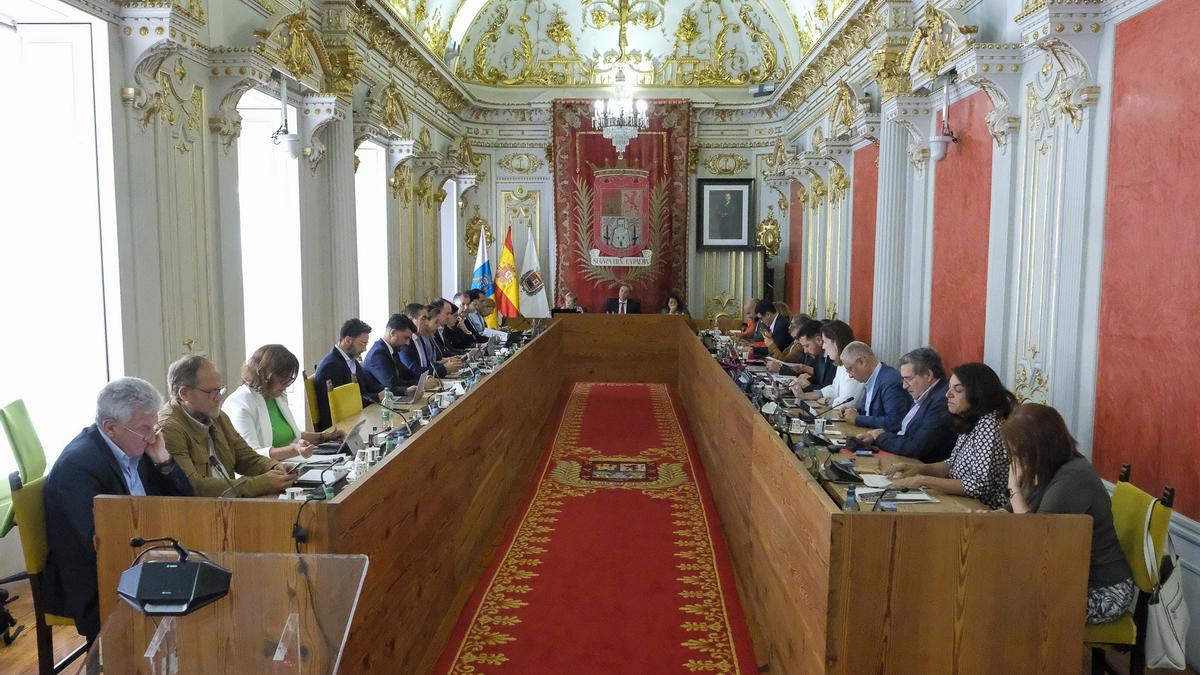 Pleno del Ayuntamiento de Las Palmas de Gran Canaria (28/4/2023)