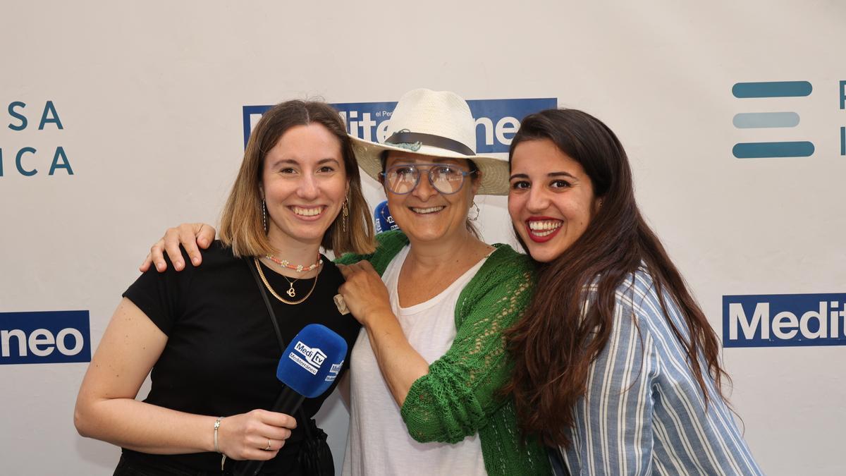 Claudia Arrufat, Loles García y Sandra Segarra son las presentadoras habituales del magacín de Medi TV.