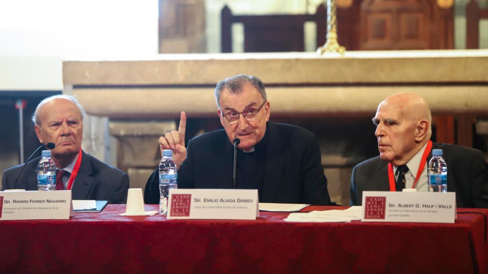 Inauguració del congrés de Sant Vicent Ferrer