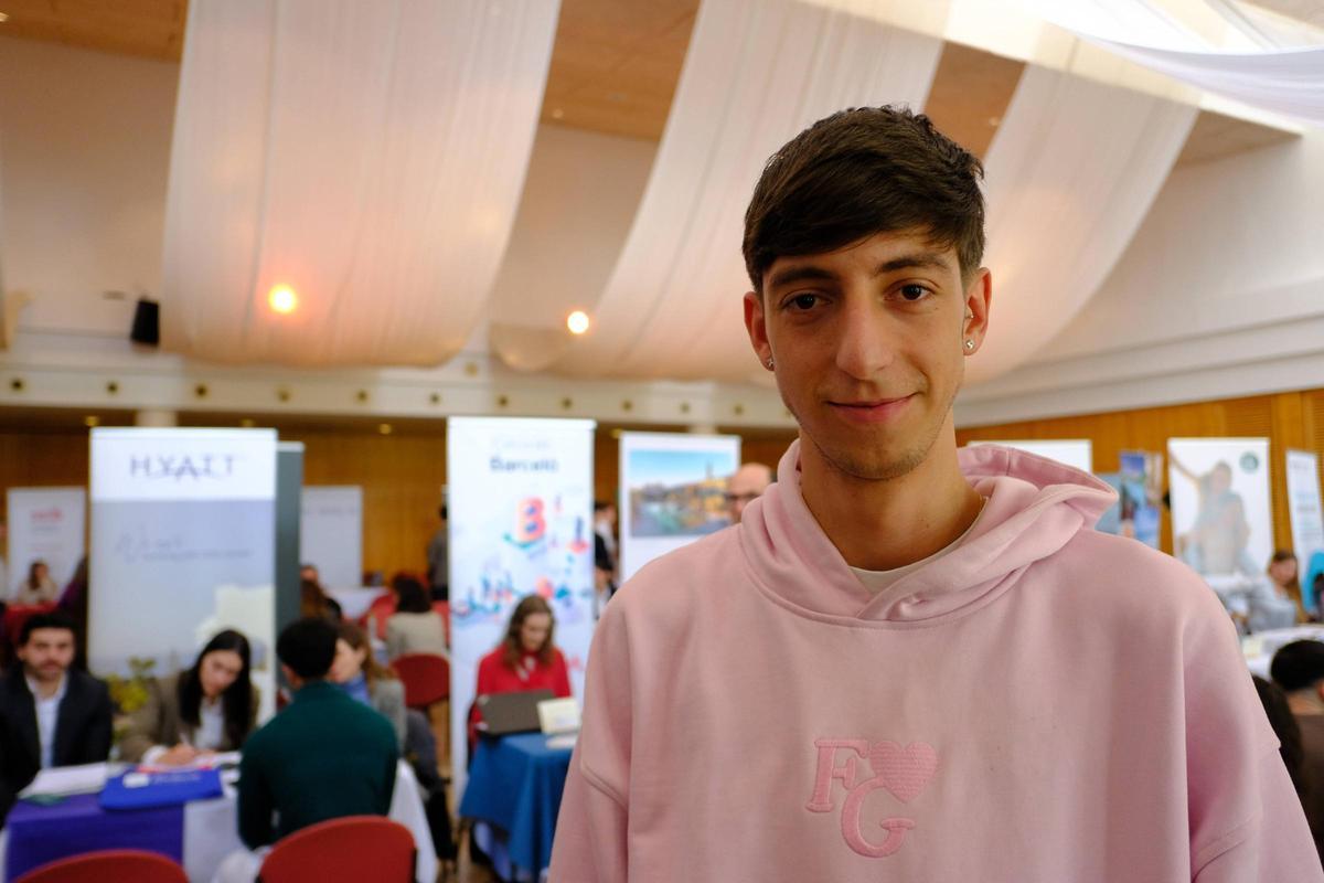 Rodrigo Roca, estudiante