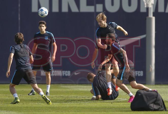 El Barça prepara el partido de Champions contra el Bayer Leverkusen