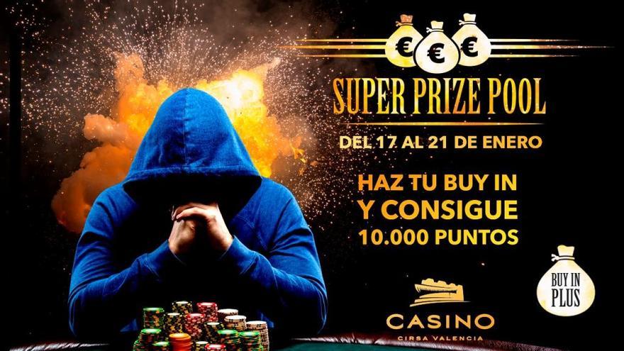 Casino Cirsa Valencia acoge el Superprizepool, primer gran torneo de poker de la temporada