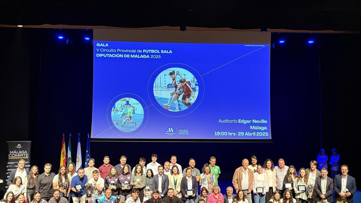 Clausura del V Circuito Provincial de Fútbol Sala.