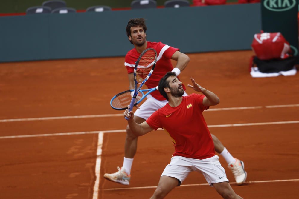 Partido de dobles España-Alemania