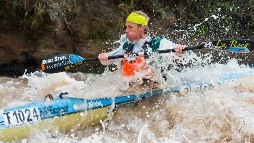 Kiko Vega, decimotercero en el Hansa Fish River Canoe de Sudáfrica