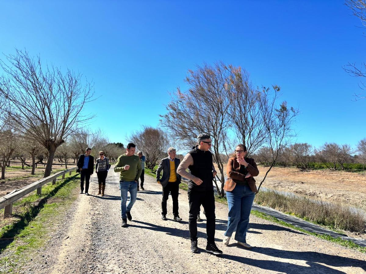 Visita institucional a los trabajos que se están realizando