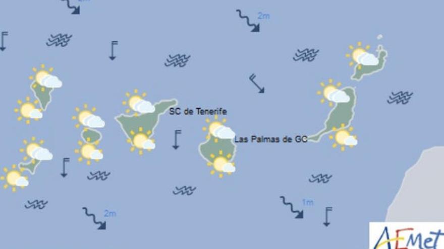 Previsión para este domingo.