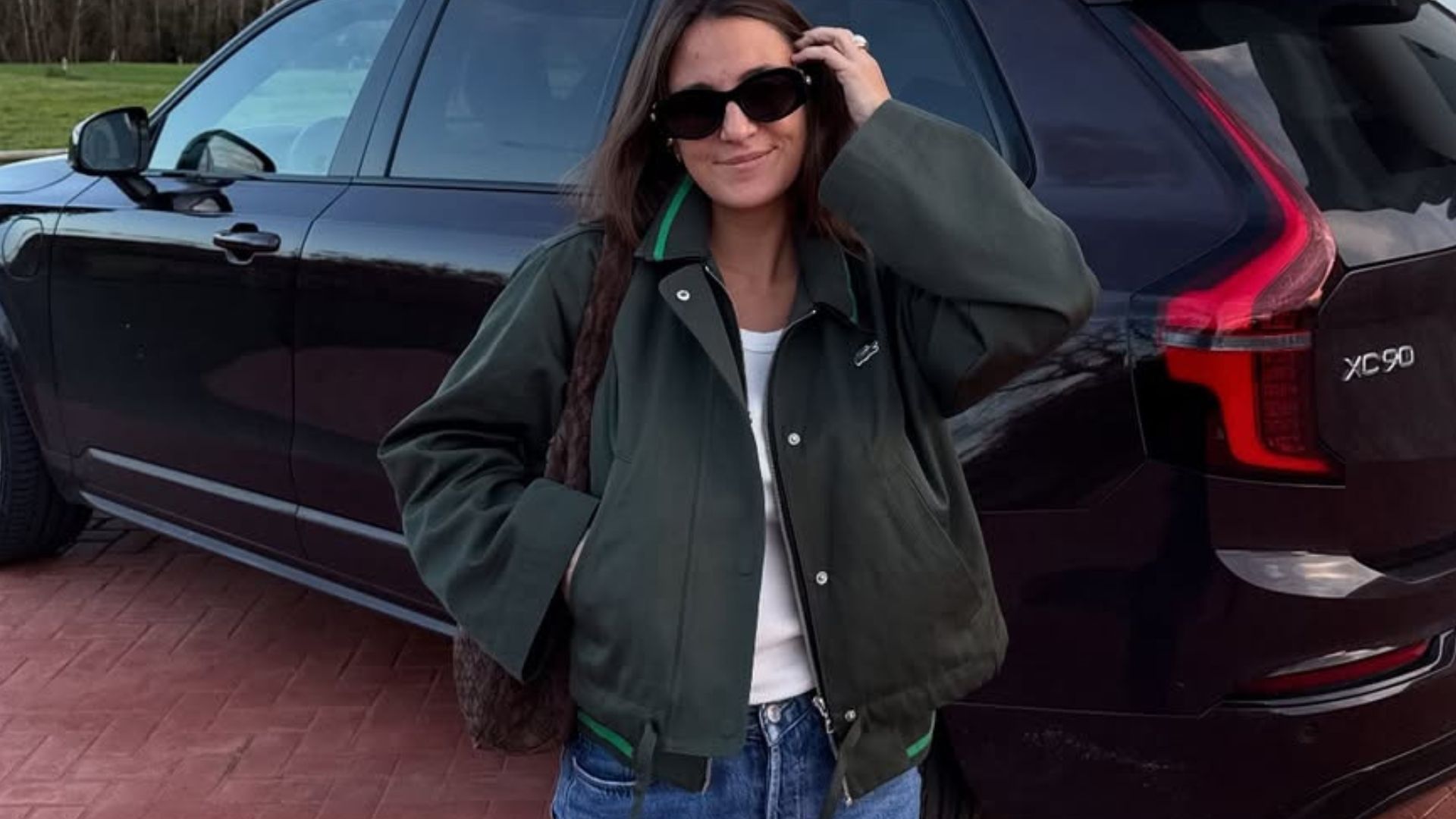 La chaqueta aviador de Lidl de Marta Pombo