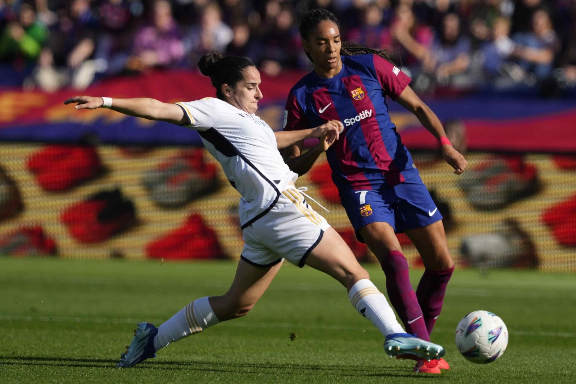 Les imatges del Barcelona - Reial Madrid de la lliga femenina