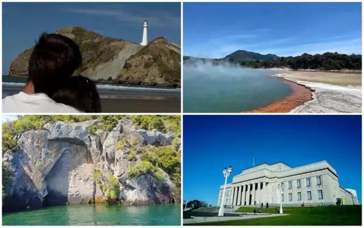 Cuatro lugares imprescindibles si quieres descubrir Nueva Zelanda.