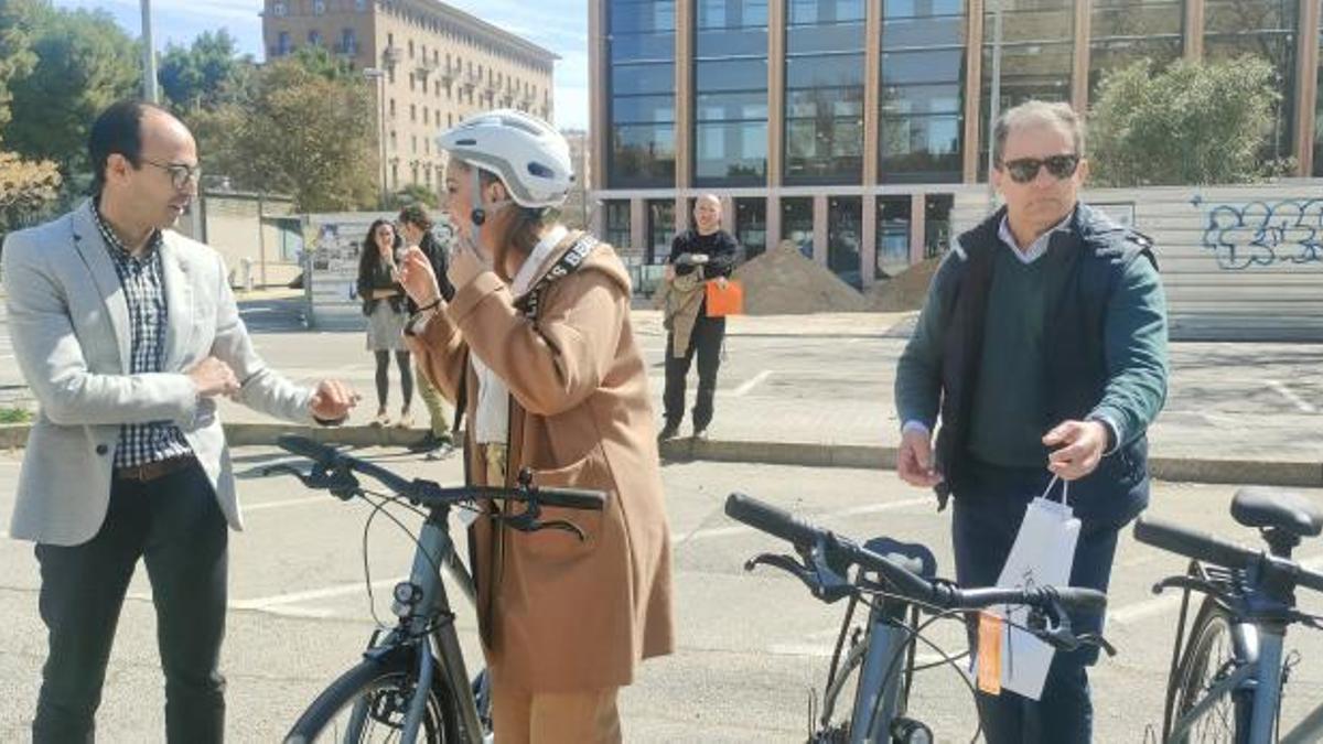 Maru Díaz ha conocido las acciones para una movilidad sostenible y la promoción de la salud