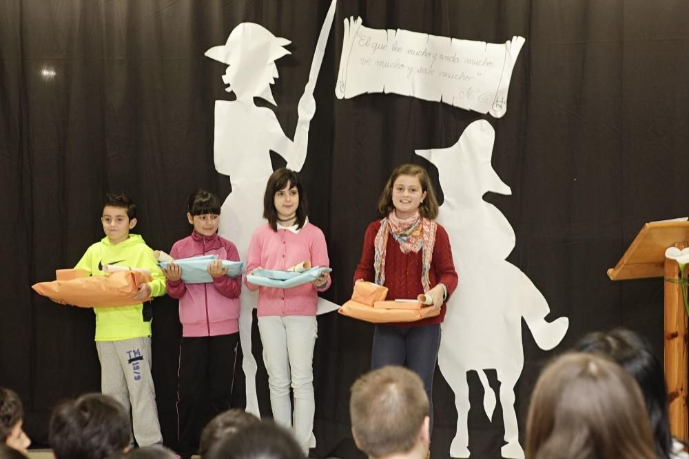 Celebración del Día del Libro en los colegios de Gijón