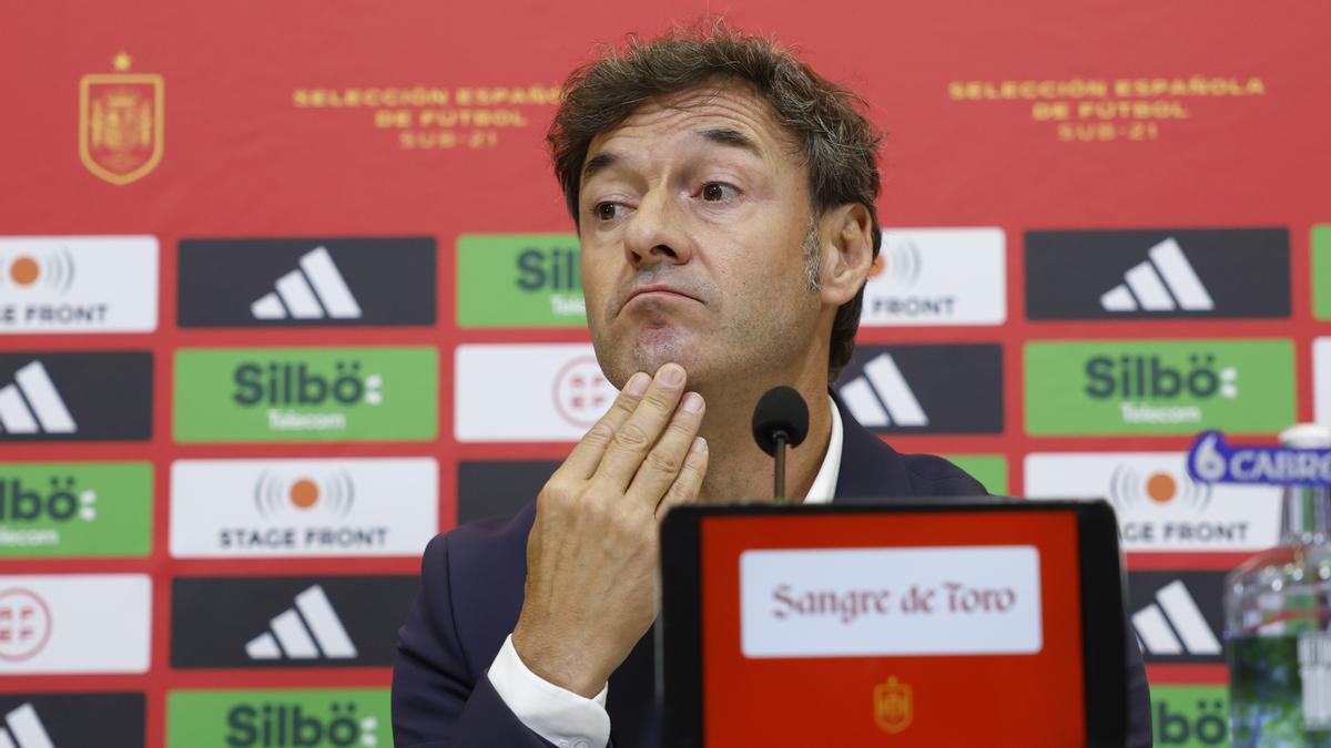 Rueda de prensa de Santi Denia