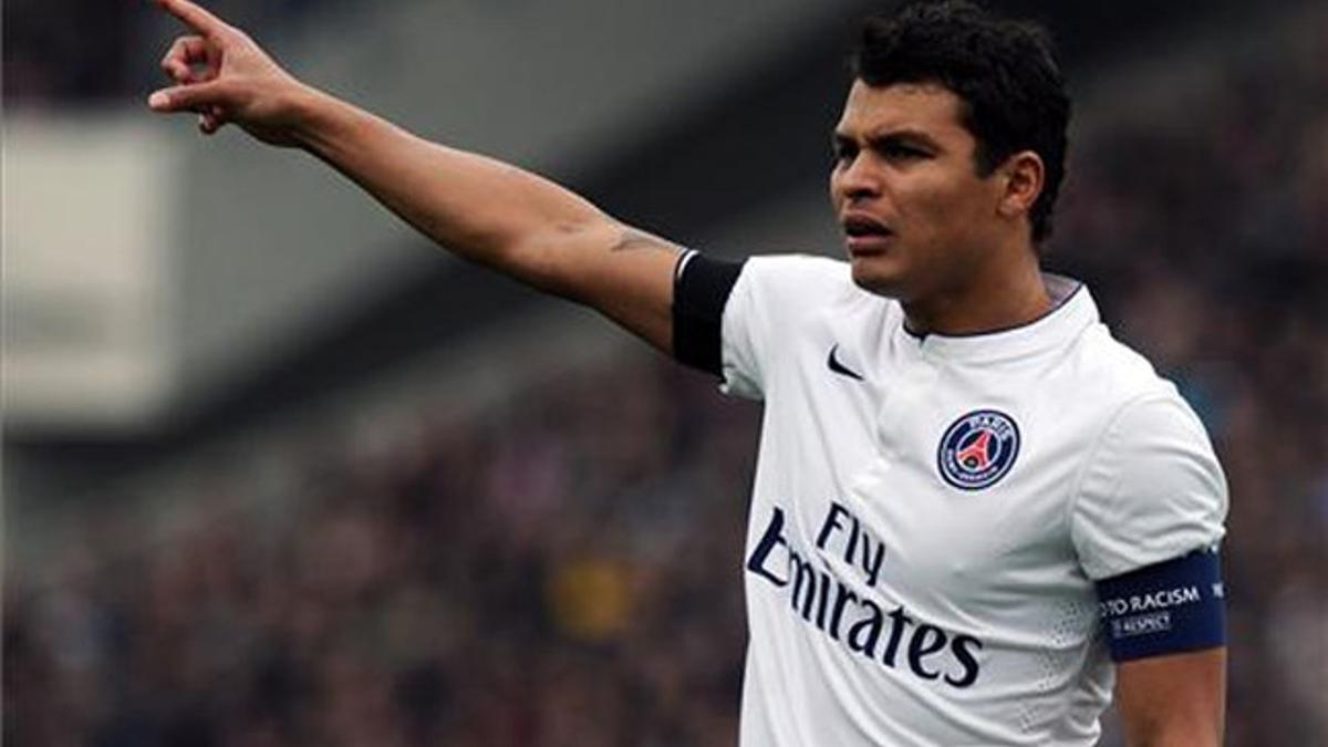 Thiago Silva elige su once histórico