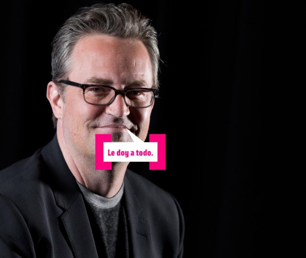 El actor de 'Friends' Matthew Perry