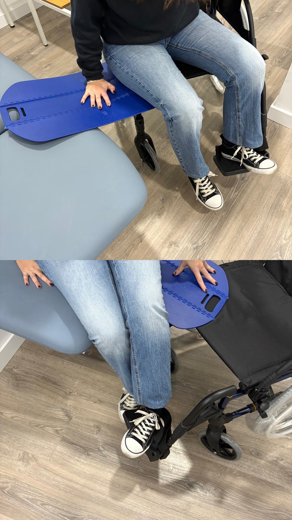 El uso de ayudas técnicas facilita los cambios de posición y reduce el esfuerzo físico.