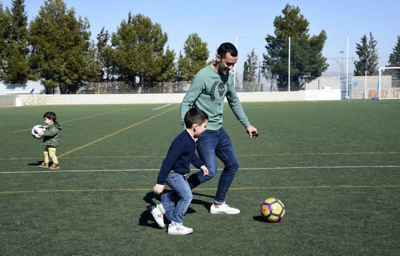 Miguel Linares visita Fuentes de Ebro