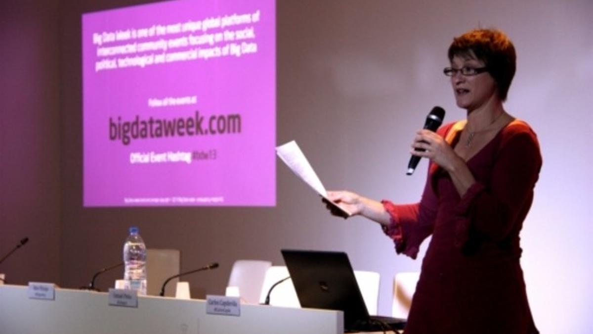 La organizadora de la Big Data Week en Barcelona, Mònica Garriga, de media140