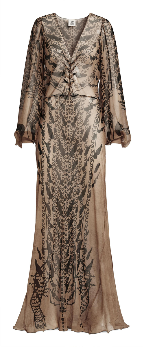 H&M Studio: Vestido con detalles