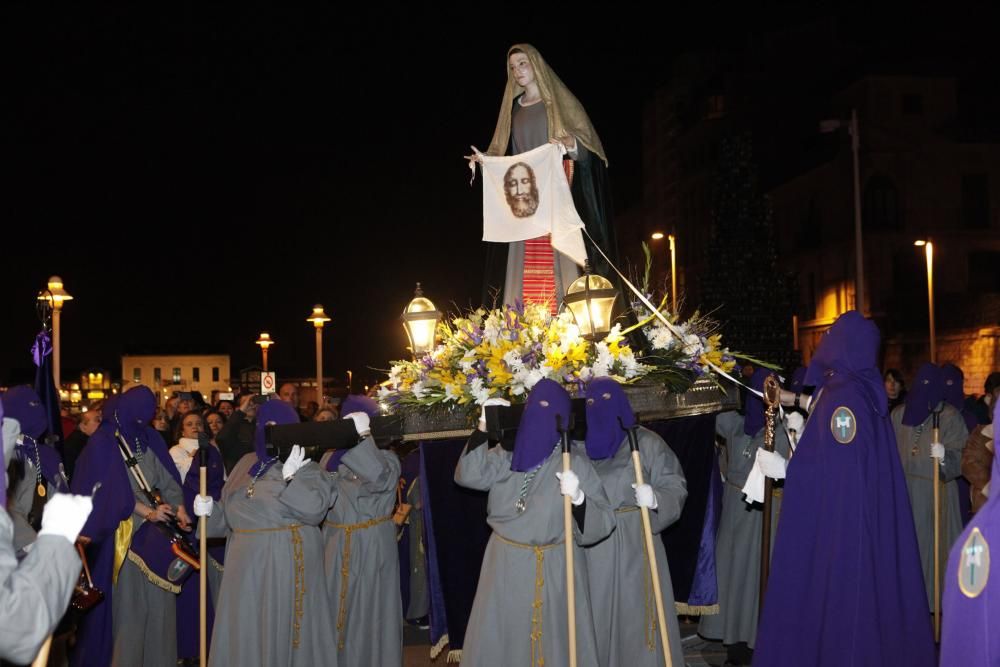 Procesión del Miércoles Santo en Gijón