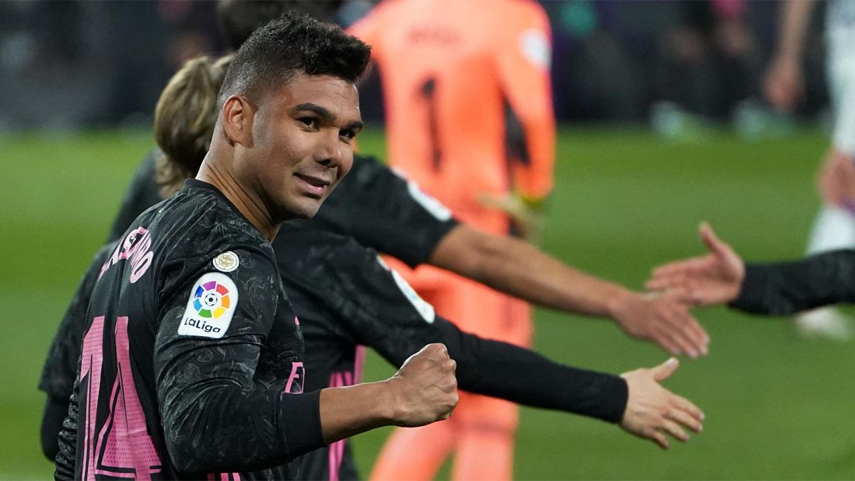 Casemiro es indiscutible en el campo y uno de los líderes del vestuario