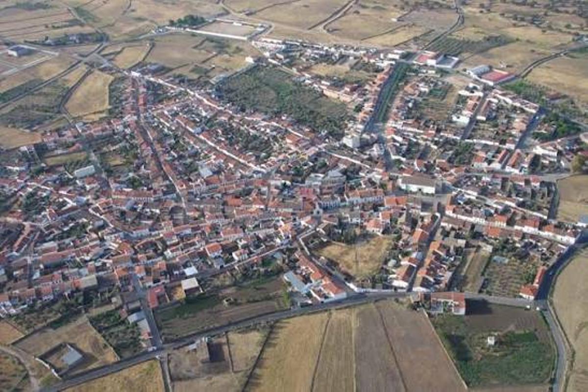 Vista aérea de Torrecampo.