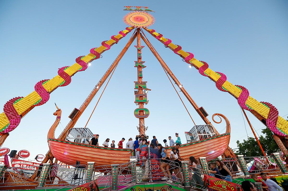 Ambiente de viernes de feria