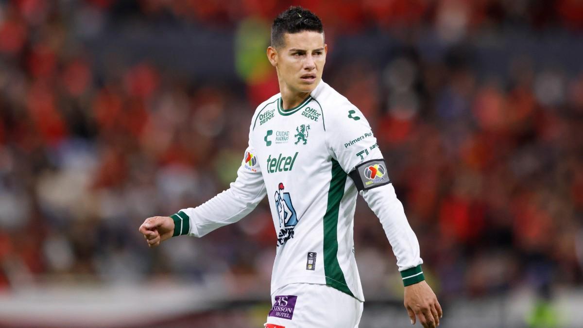 James brilla en su debut con en el Club León de México