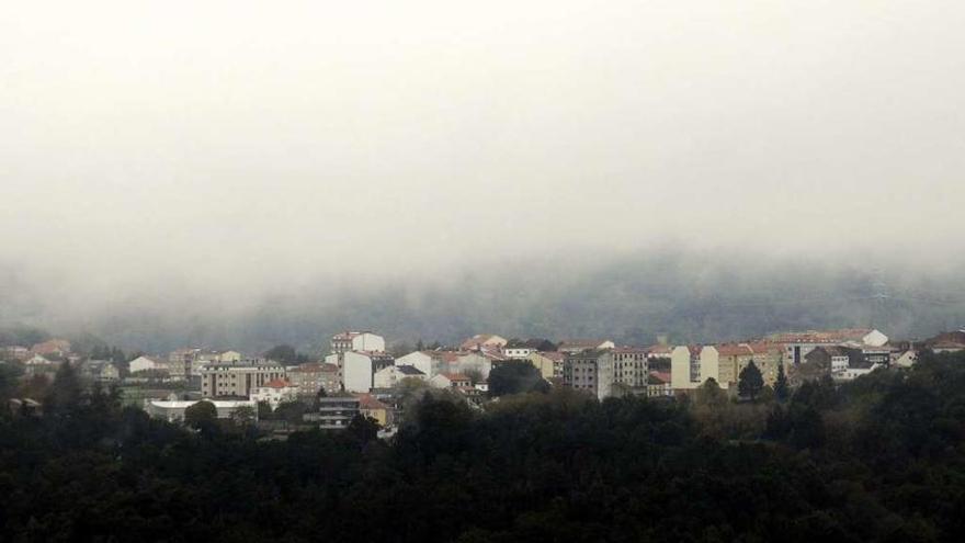 Vista actual del núcleo urbano de A Bandeira. // Bernabé/Javier Lalín