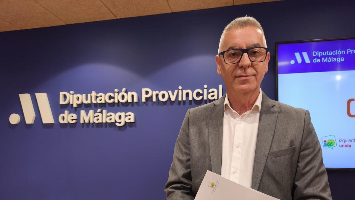 El diputado provincial de Con Málaga, Juan Márquez.