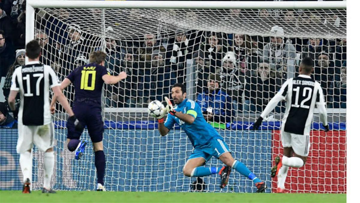 LACHAMPIONS | Juventus-Tottenham (2-2): Buffon demuestra ante el Tottenham que sigue en forma