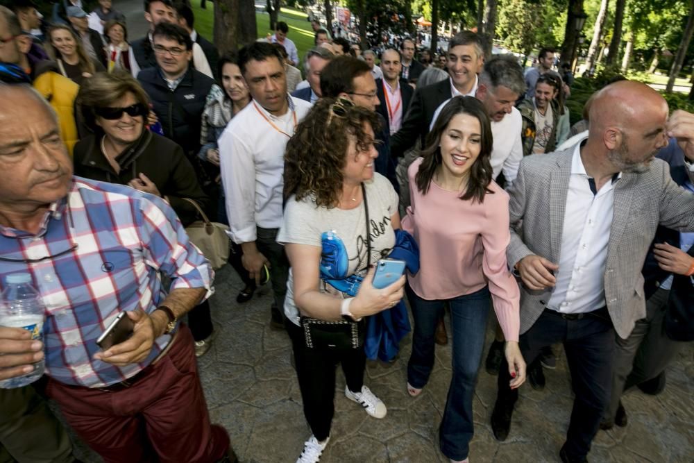 Inés Arrimadas, Ciudadanos, en Oviedo