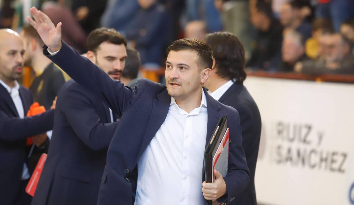 Emanuel Santoro, tras un encuentro del Córdoba Futsal.