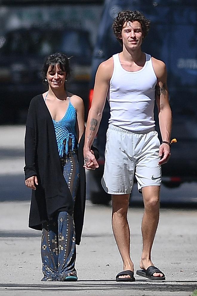 Camila Cabello y Shawn Mendes de paseo