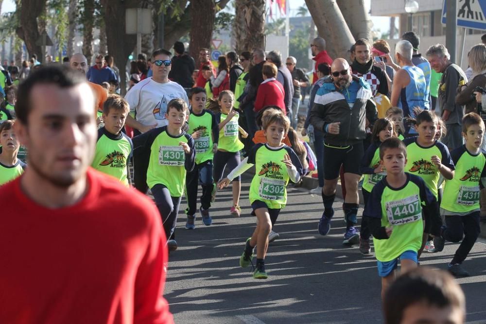 1/4 milla en categorías Benjamín y Prebenjamín