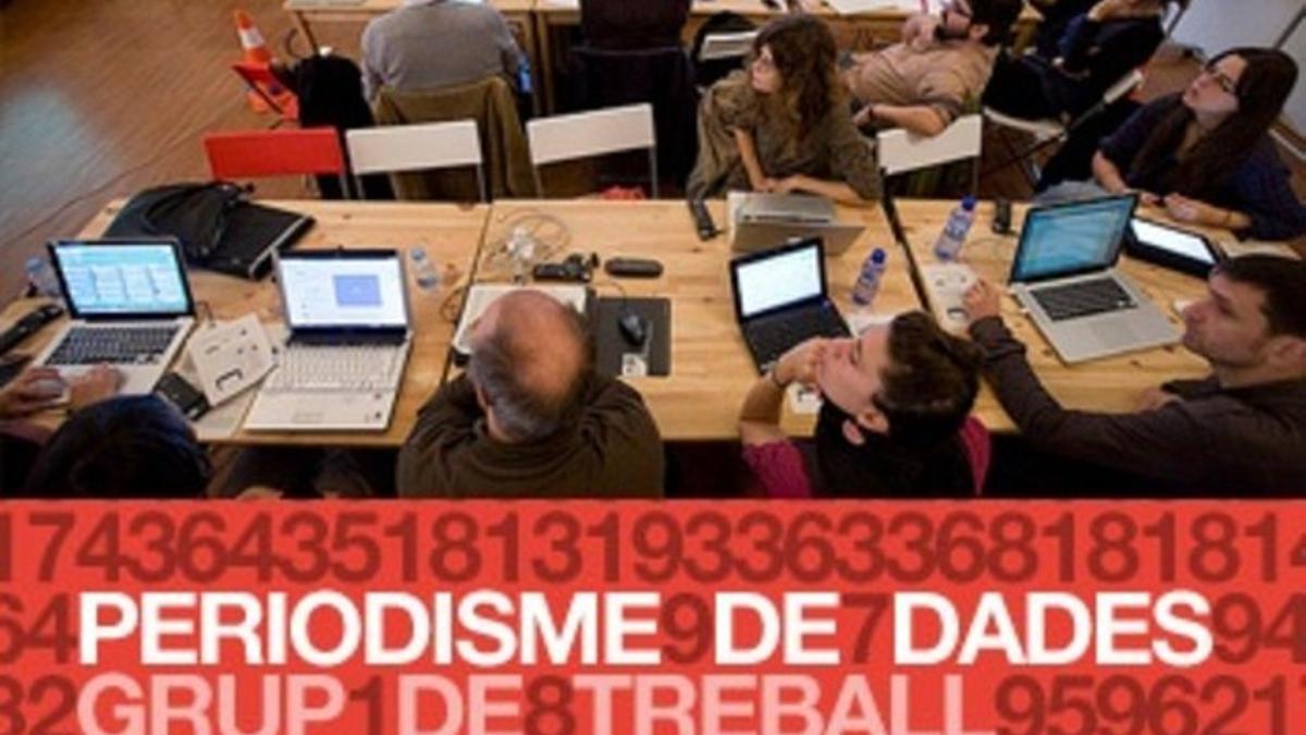 Taller de periodismo de datos de la OKFN en el CCCB