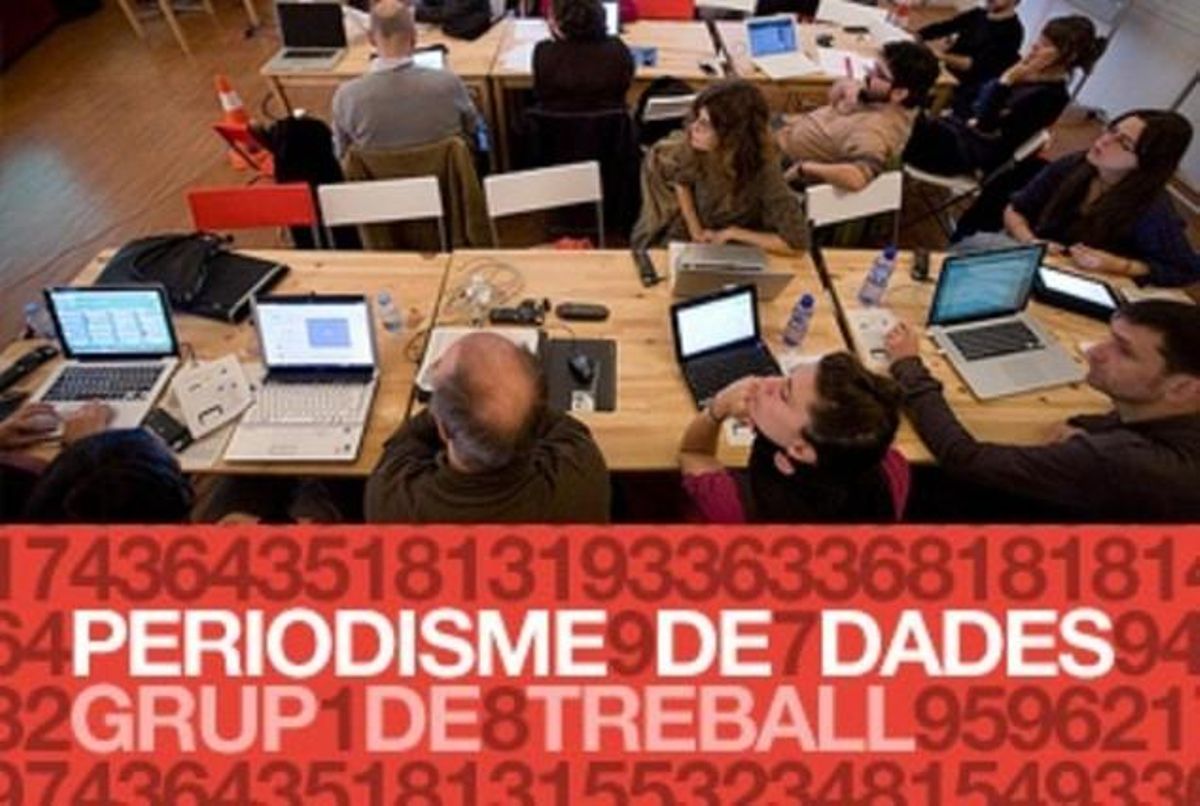 Imatge del Grup de Treball de Periodisme de Dades. Imatge del Grup de Treball de Periodisme de Dades.