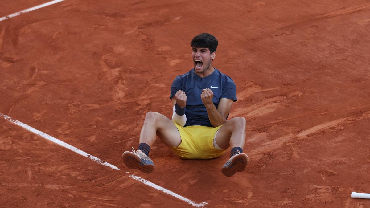 Carlos Alcaraz, ganador de Roland Garros