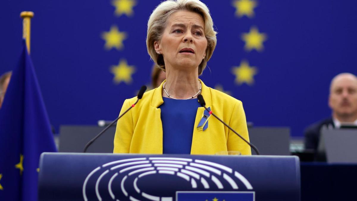 Ursula von der Leyen, presidenta de la Comissió Europea  | PHILIPP VON DITFURTH/DPA