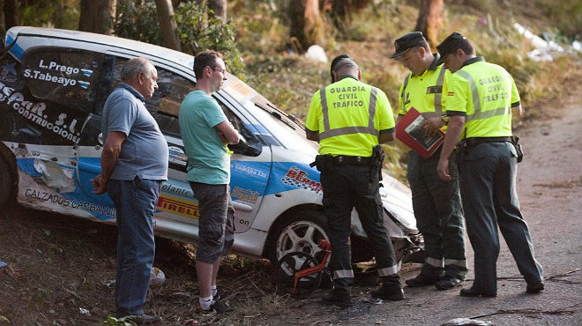 L’accident al Ral·li la Corunya.