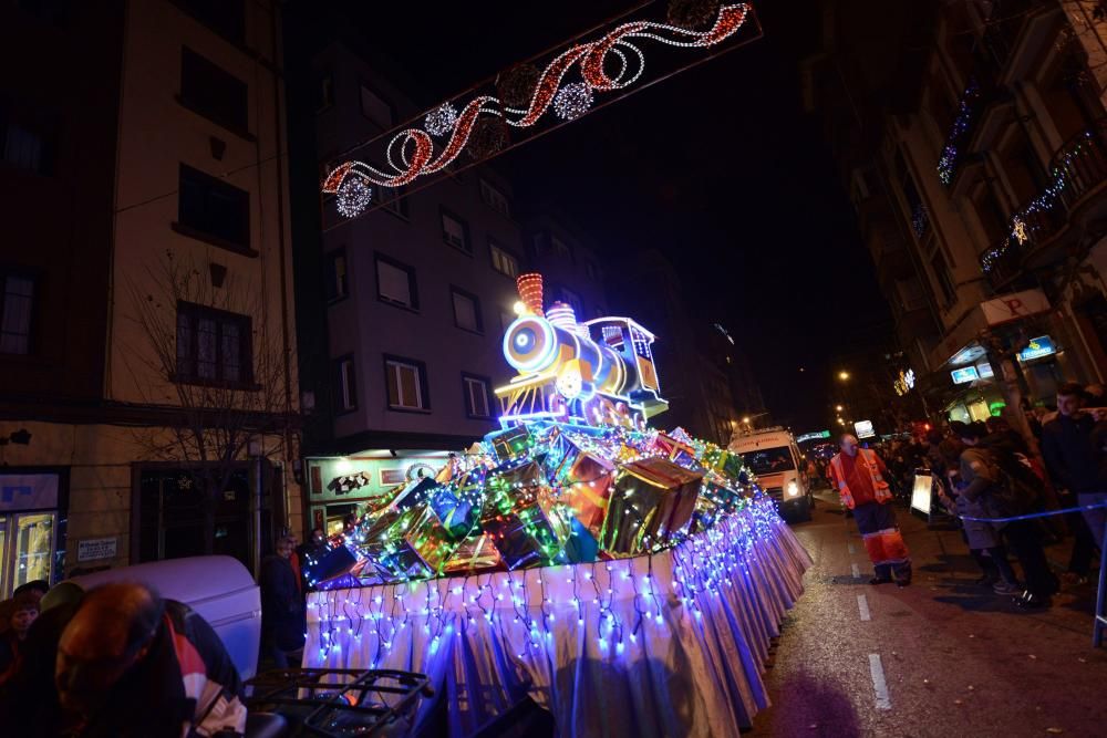 Cabalgata de Reyes en Mieres