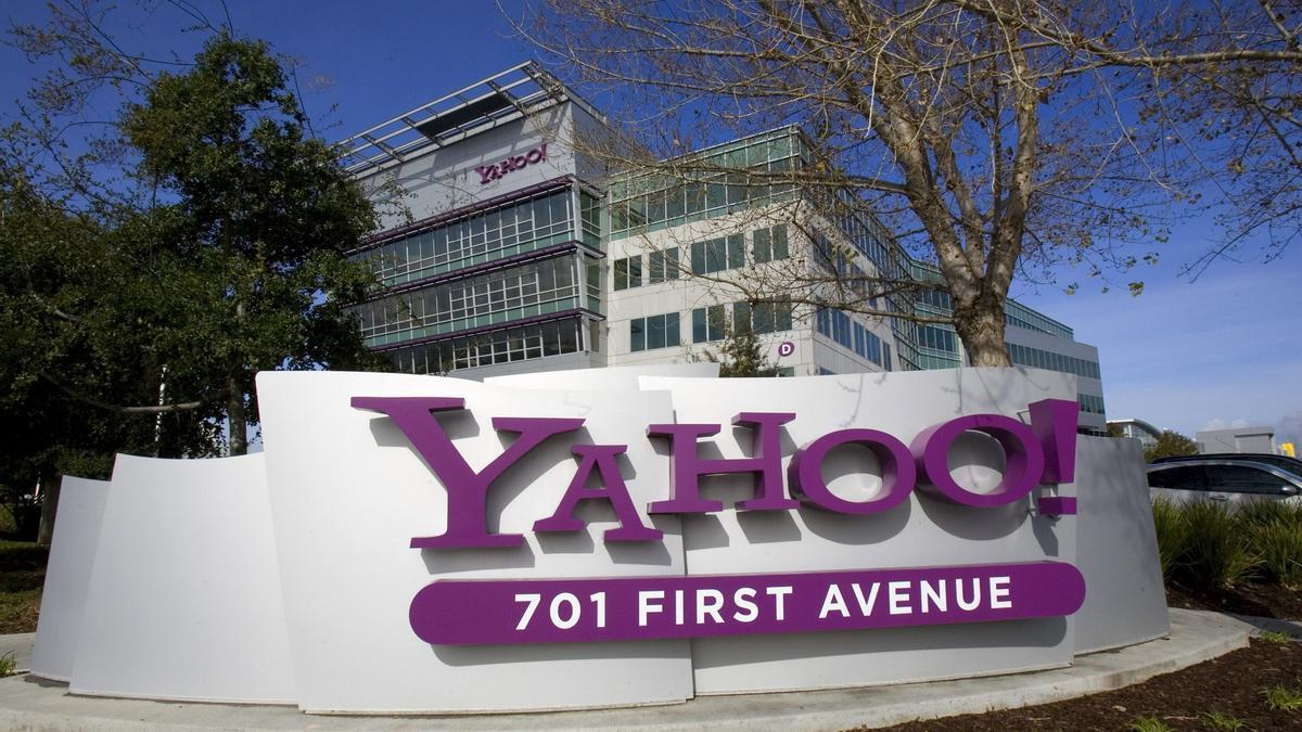 Imagen de la sede de Yahoo.