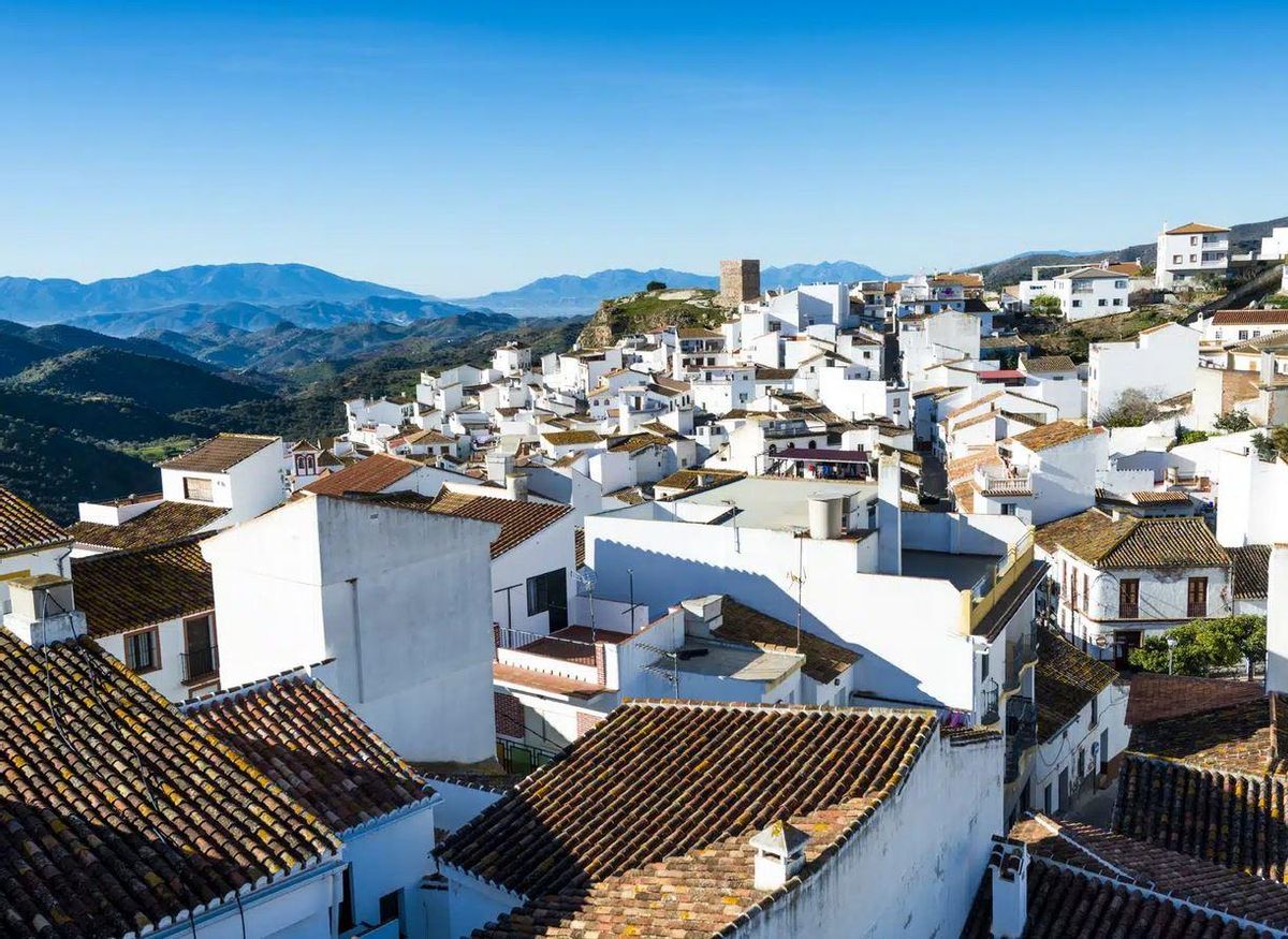 Vista aérea de Almogía.